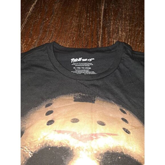 New 2X 50/52 Friday the 13th Jason Horror Short Sleeve Tee TShirt Top Shirt - Picture 3 of 4